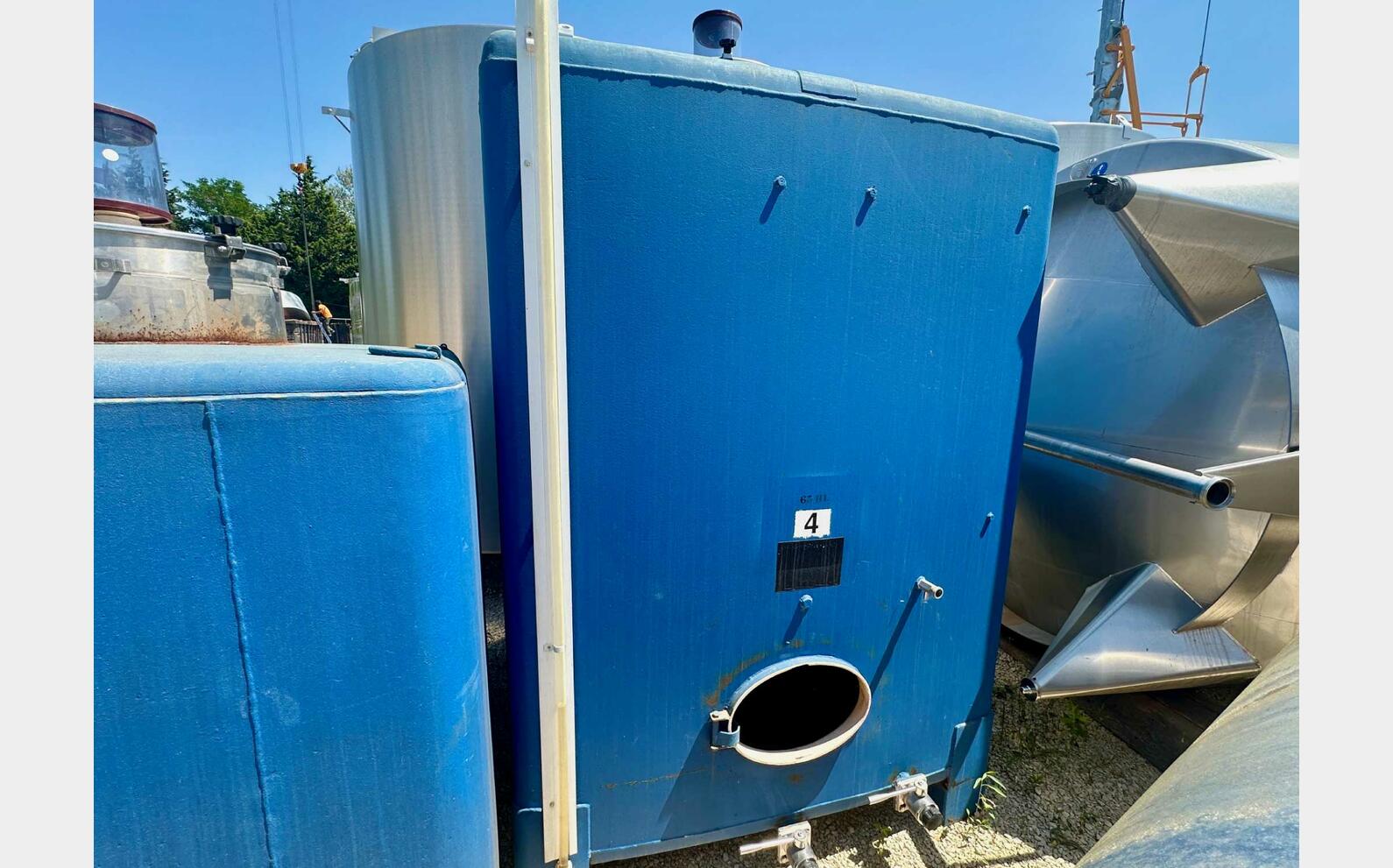 Cuve acier rev&ecirc;tu 65 HL (6 500 litres)