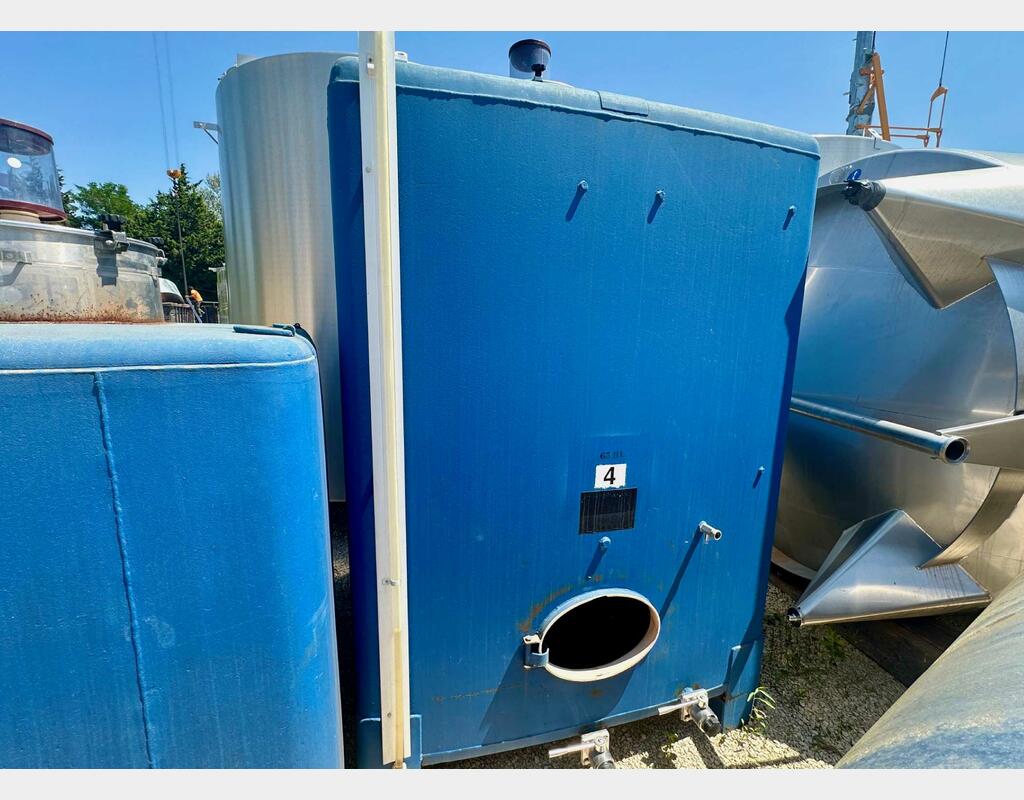 Cuve acier rev&ecirc;tu 65 HL (6 500 litres)