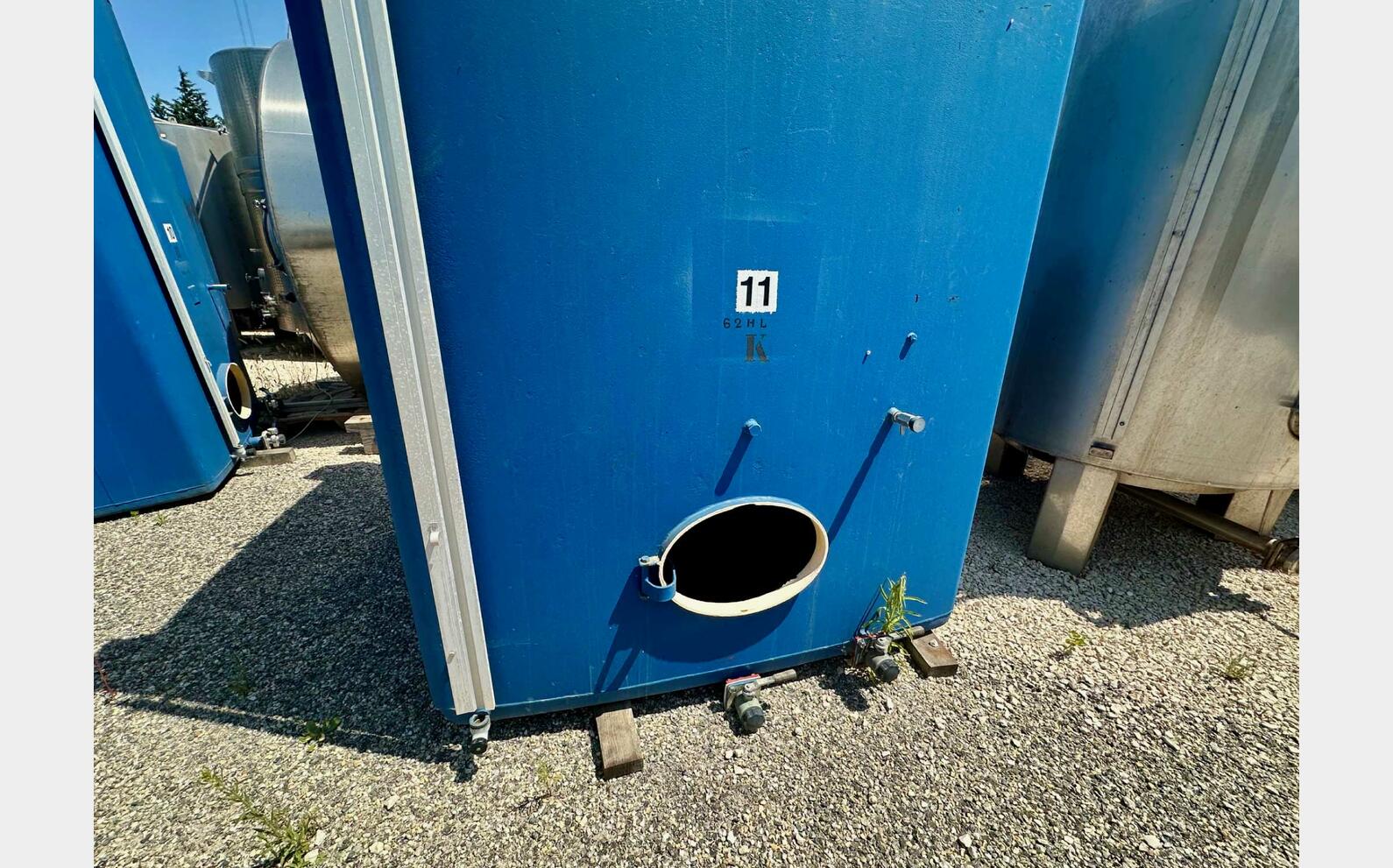 Cuve acier rev&ecirc;tu 65 HL (6 500 litres)