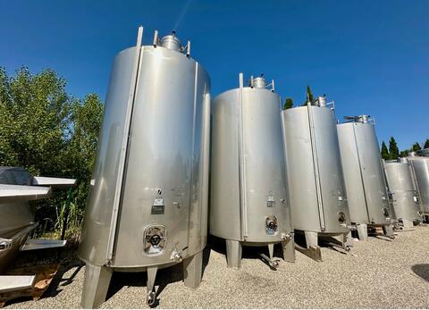 Cuve inox 316 - Fond conique 215 HL (21 500 litres) CIDEC