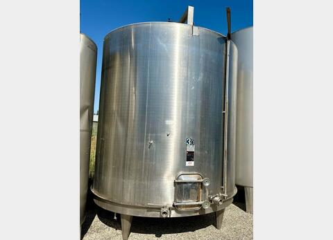 Cuve inox 316 - Fond plat