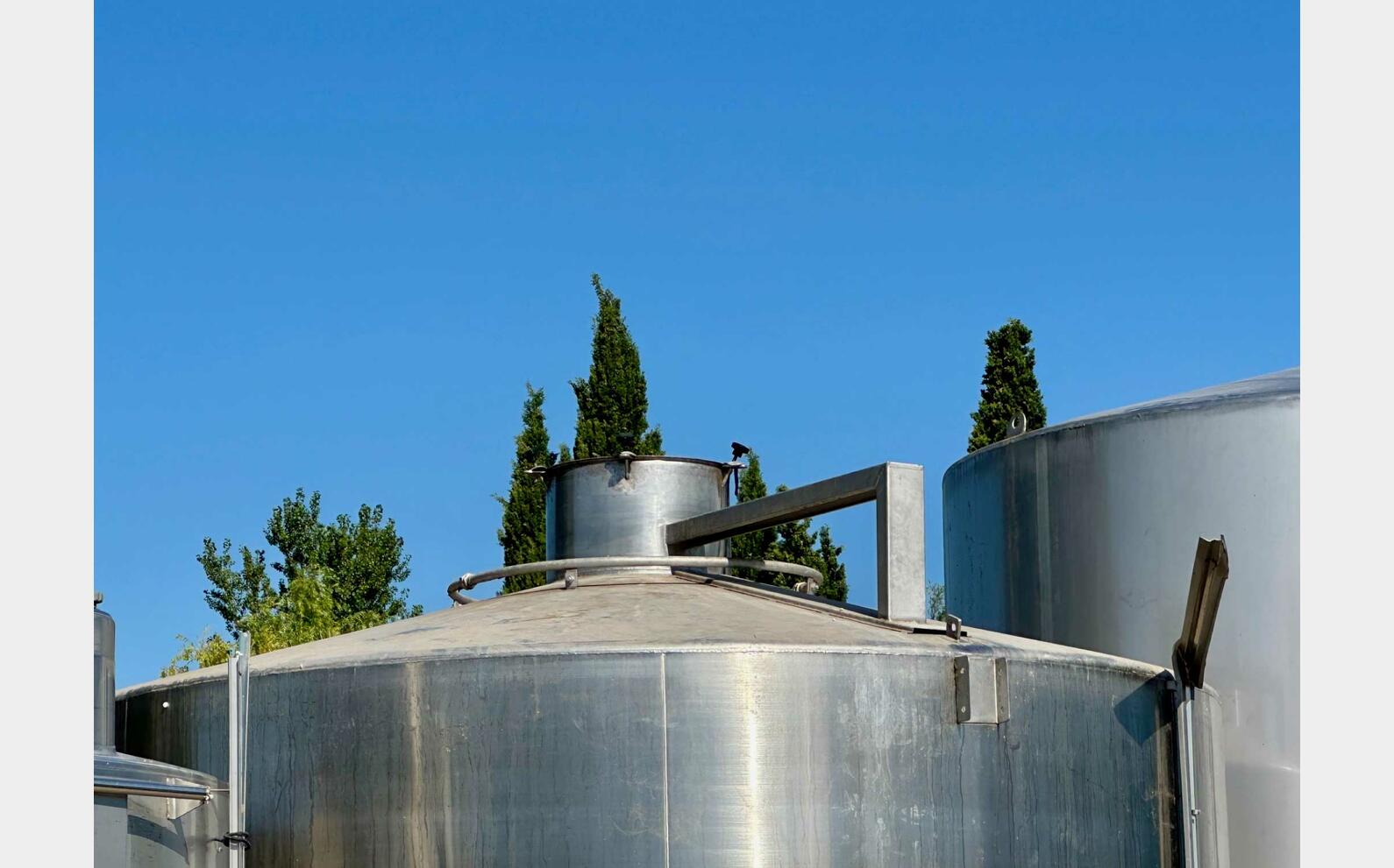 Cuve inox 316 - Fond plat 220 HL (22 000 litres) STAI