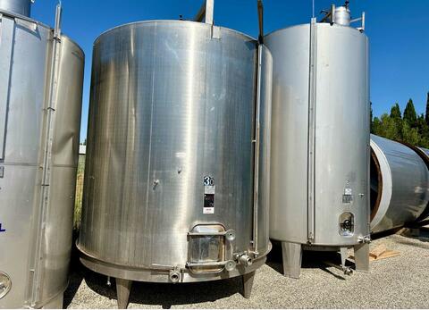 Cuve inox 316 - Fond plat 220 HL (22 000 litres) STAI