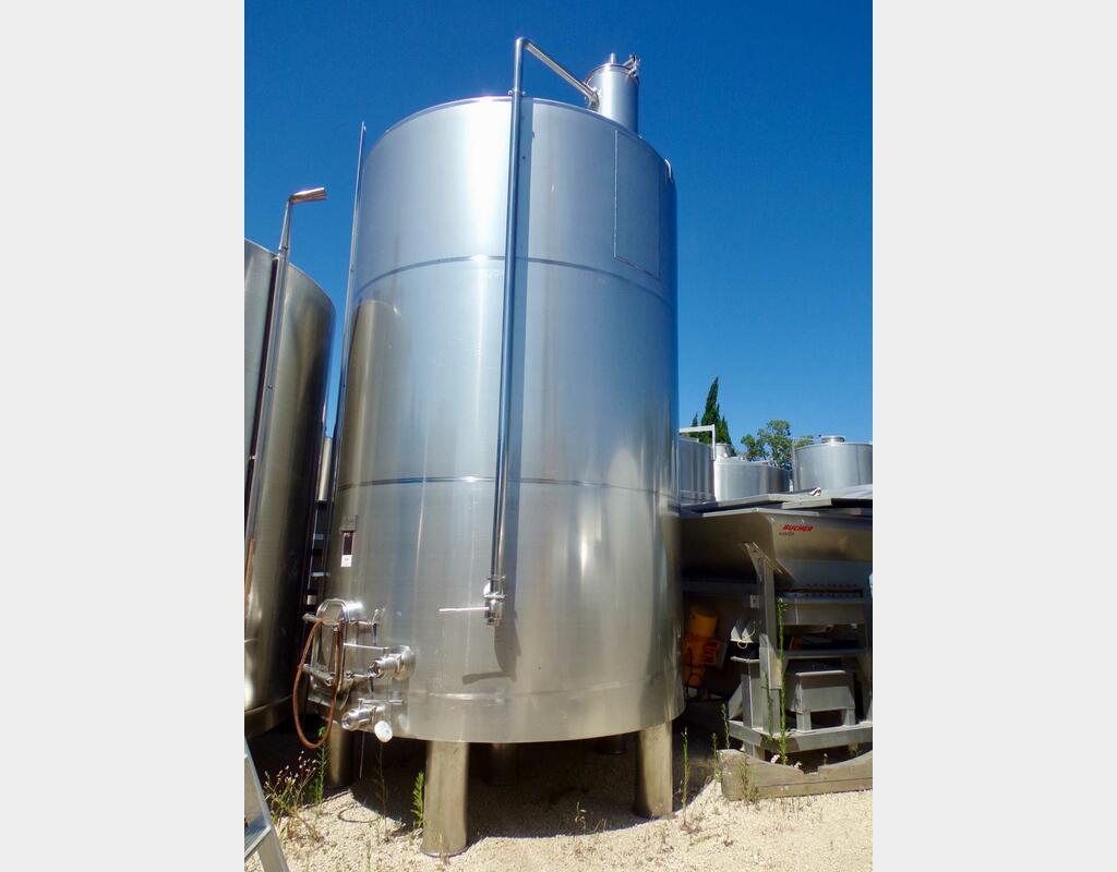 316 ss tank - Conical bottom 250 HL (25,000 litres) HERPASA