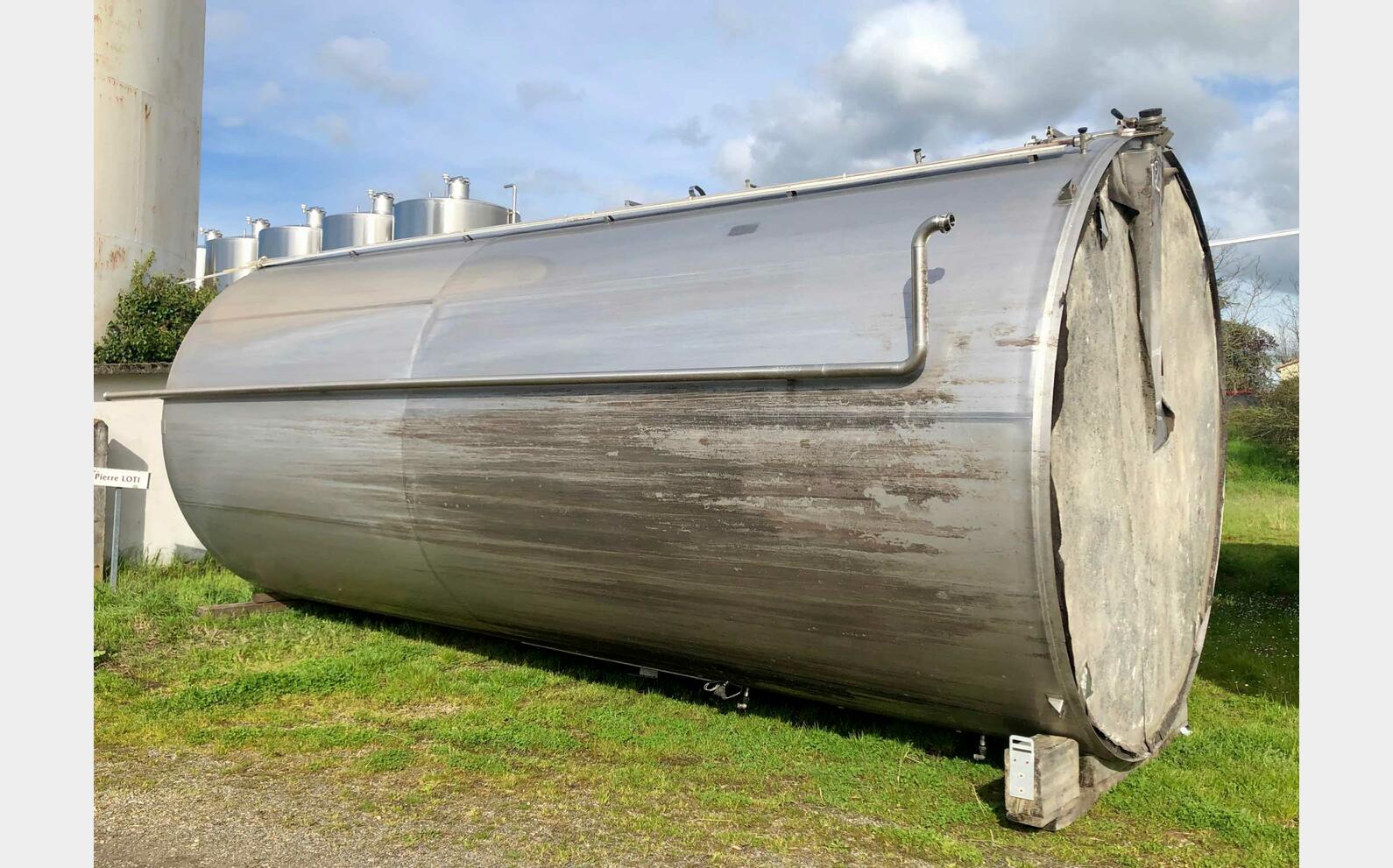 304 ss tank - Coil circuit 507 HL (50,700 litres) LEJEUNE