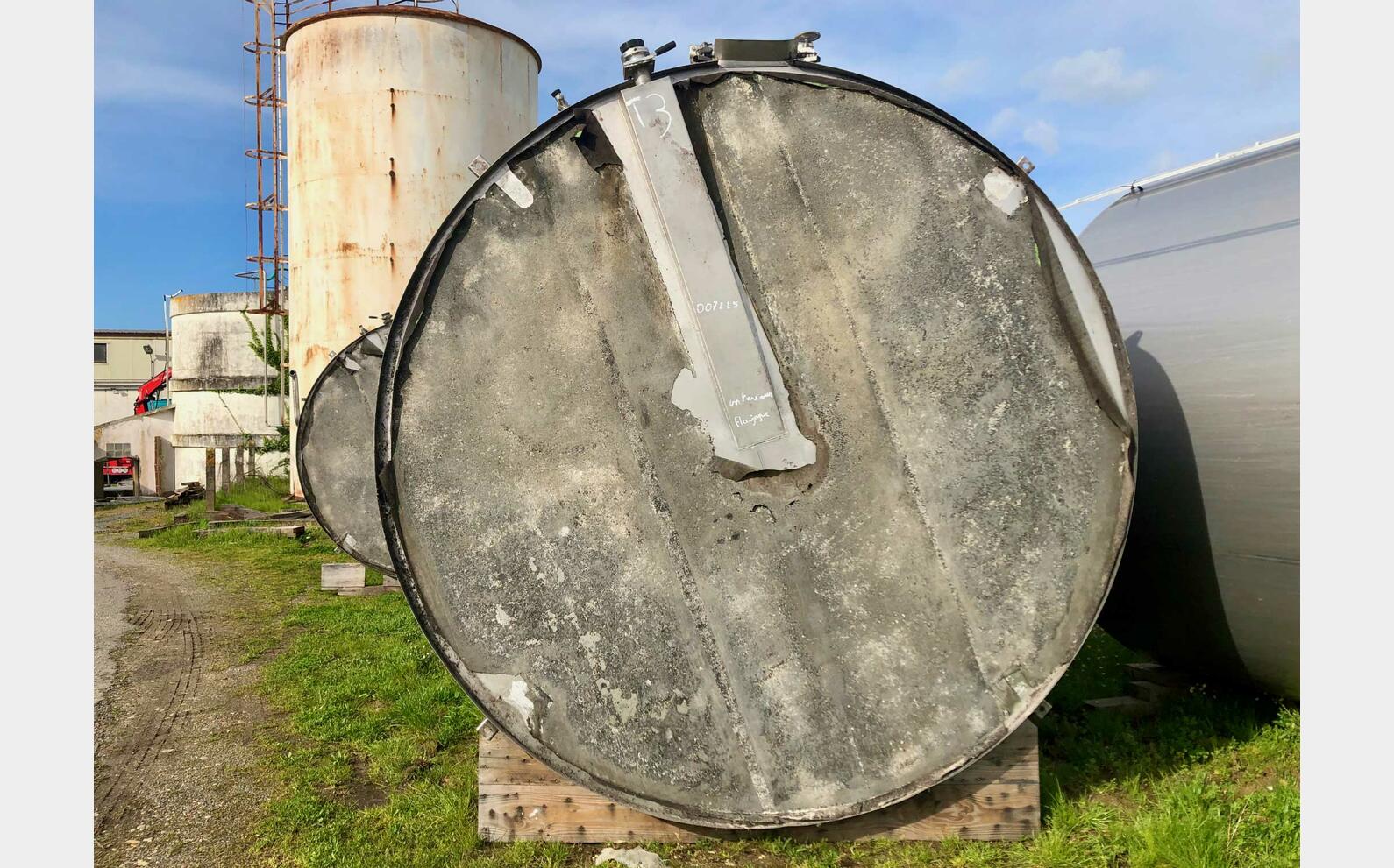 304 ss tank - Coil circuit 507 HL (50,700 litres) LEJEUNE