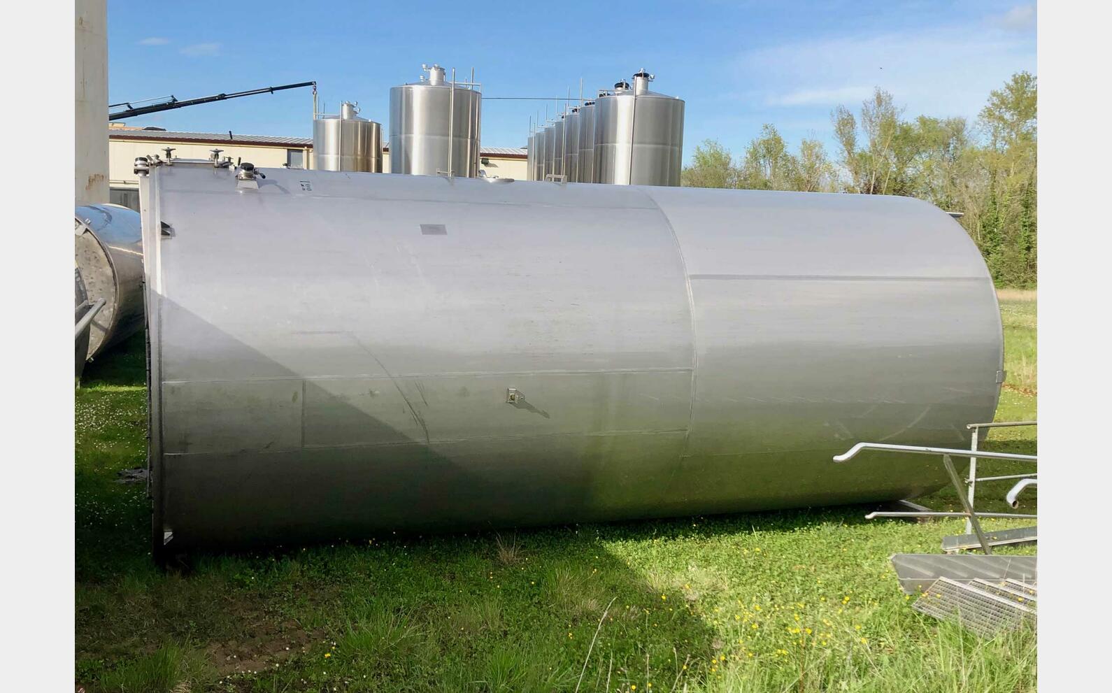 304 ss tank - Coil circuit 507 HL (50,700 litres) LEJEUNE