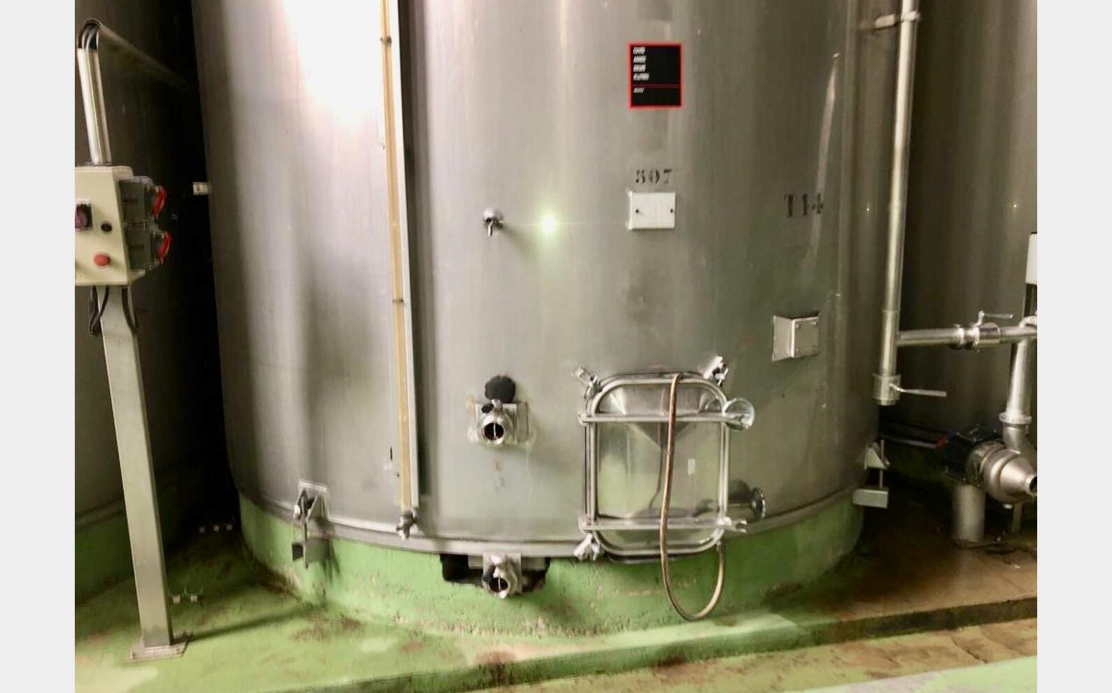 304 ss tank - Coil circuit 507 HL (50,700 litres) LEJEUNE