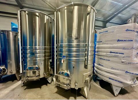 Cuve inox 304 - Circuit Serpentin 48.8 HL (4 880 Litres) ARSILAC