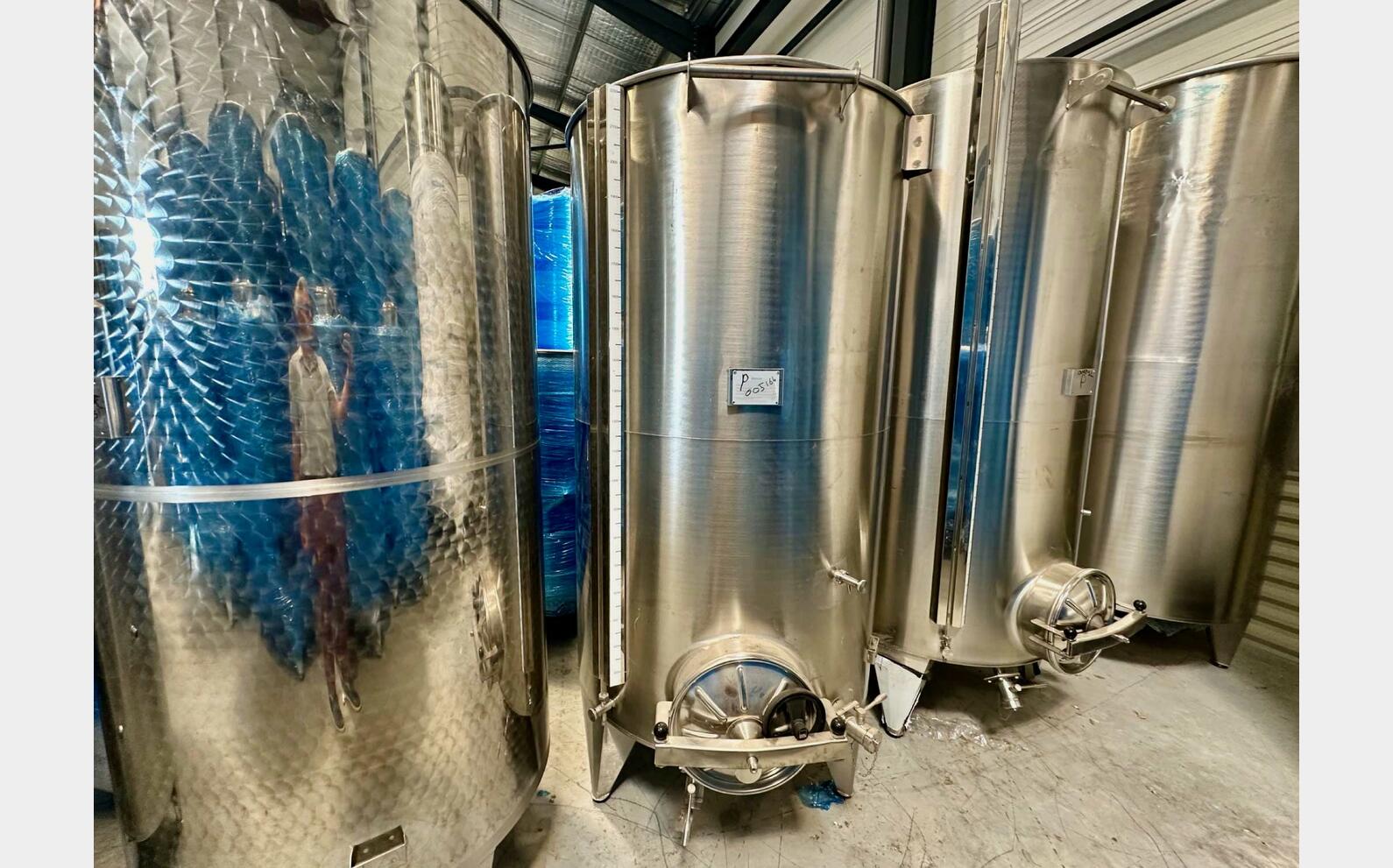 Cuve inox 304 - Chapeau flottant 21.3 HL (2 135 litres) ARSILAC