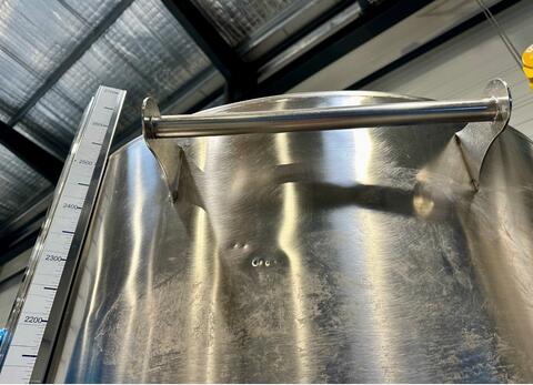 304 ss tank - Closed 26.2 HL (2,623 litres) ARSILAC