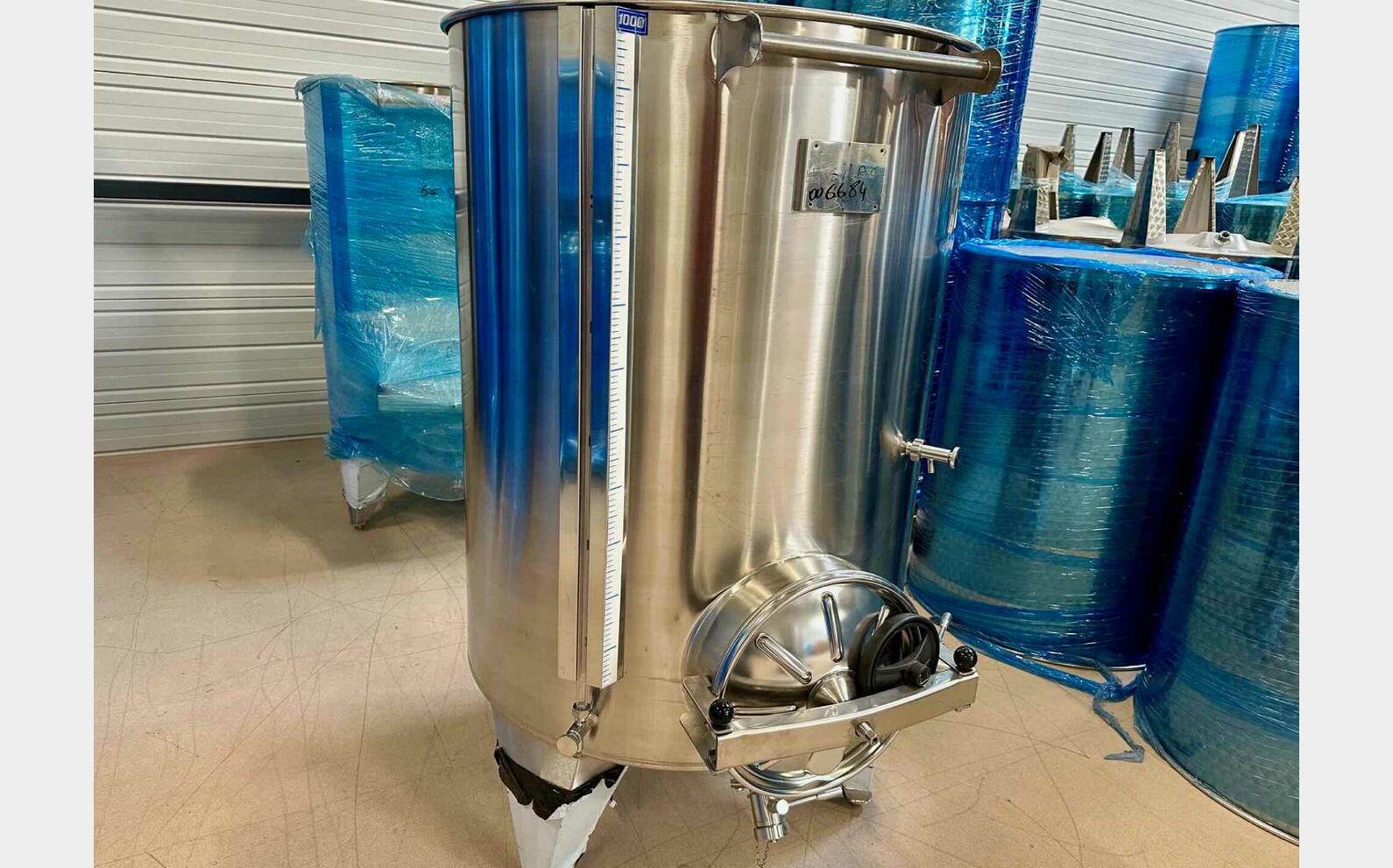 Cuve inox 304 - Chapeau flottant 9.5 HL (958 litres) ARSILAC