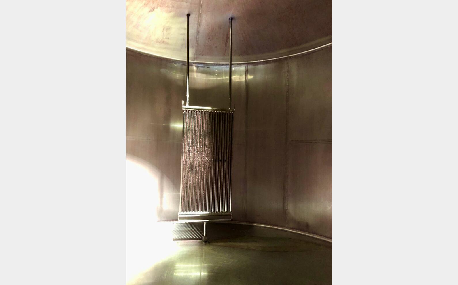 Cuve inox 304 &agrave; fond plat 155 HL (15 500 litres)