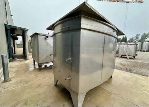  304 ss tank - Rectangular 90 HL (9,000 litres) GIROUX
