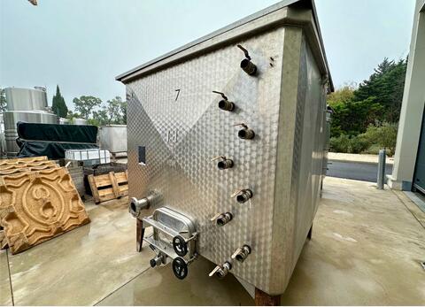 Cuve inox 304 - Rectangulaire 70 HL (7 000 litres) BRESSANE