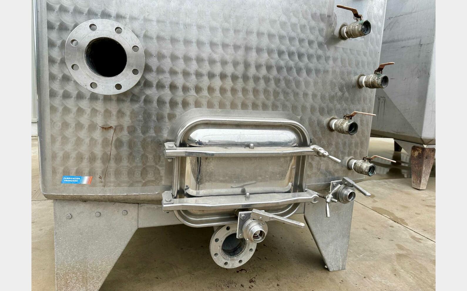 Cuve inox 304 - Rectangulaire 90 HL (9 000 litres) GIROUX