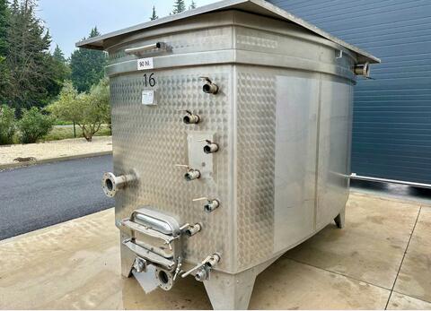 Cuve inox 304 - Rectangulaire 90 HL (9 000 litres) GIROUX