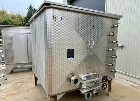 Cuve inox 304 - Rectangulaire 70 HL (7 000 litres) BRESSANE