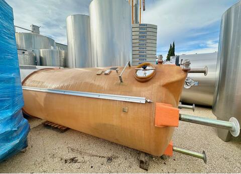 Cuve fibre - Chapeau flottant 100 HL (10 000 litres) VETRORESINA TOSCANA SNC