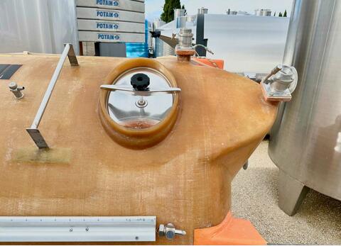 Cuve fibre - Chapeau flottant 100 HL (10 000 litres) VETRORESINA TOSCANA SNC