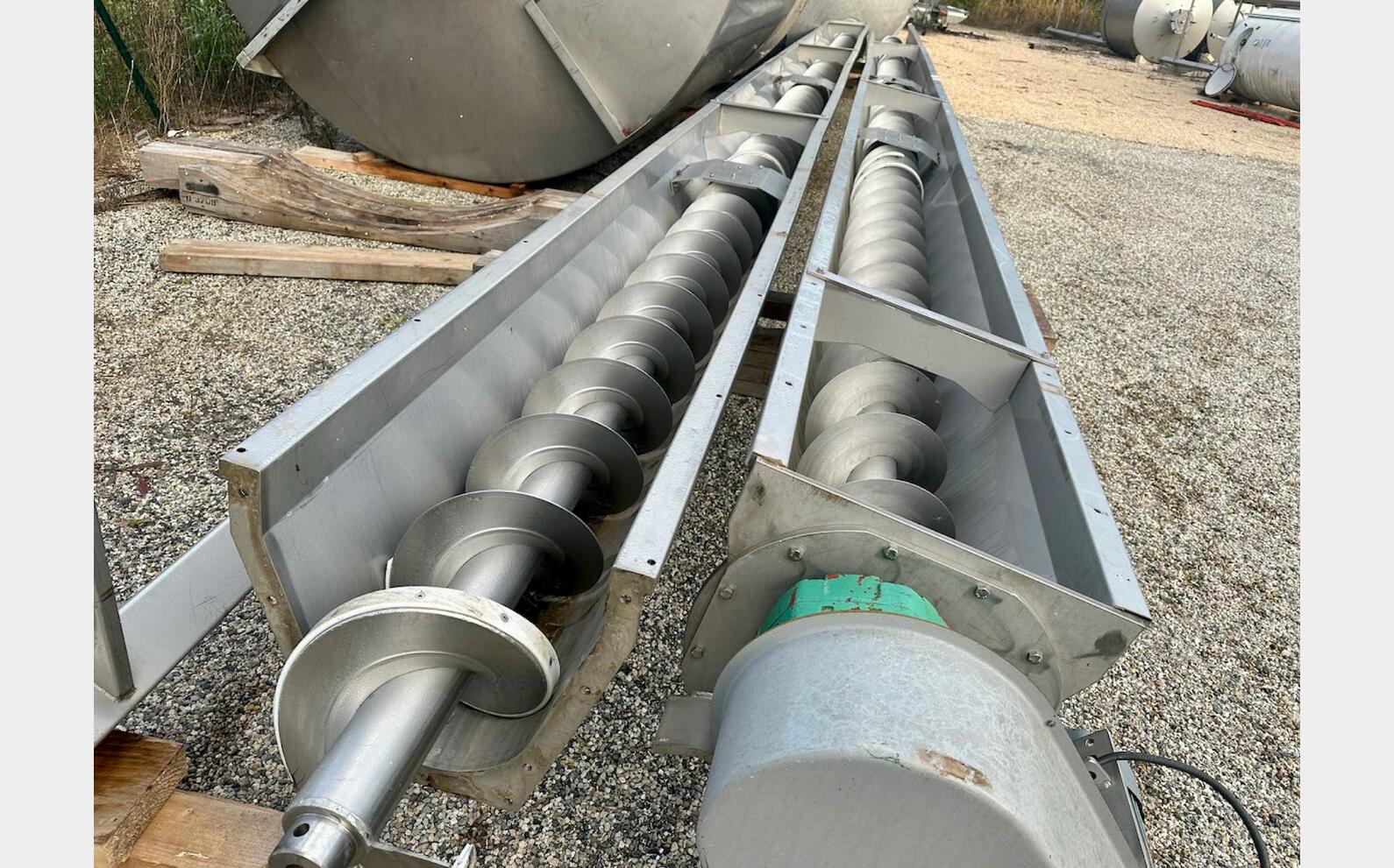 Vis sans fin Inox diam 300 20 m&egrave;tres