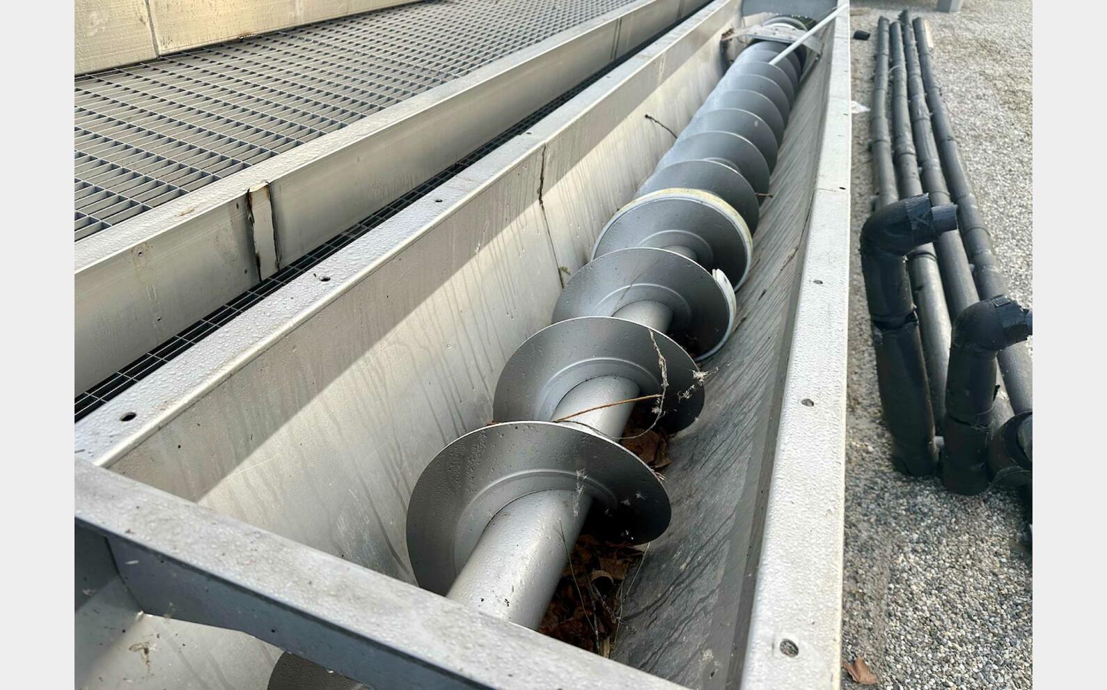 Stainless steel auger &empty; 300 20 meters