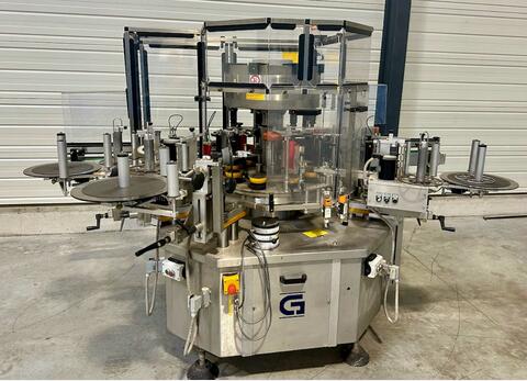 &Eacute;tiqueteuse adh&eacute;sive 6000 Bt/h 6000 bouteilles / heure GAVAGNINO & GATTI