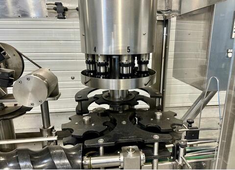 Capping and crimping machine 6000 bouteilles/heure GAI