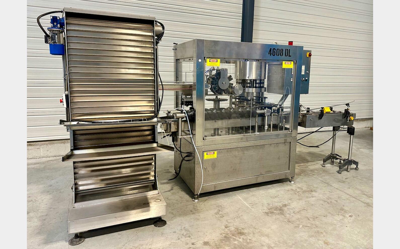 Capsuleuse 4608 DL 6000 bouteilles/heure GAI