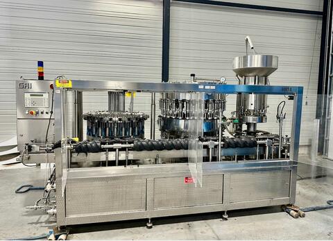 MONOBLOC rin&ccedil;age tirage bouchage 8 000 bouteilles / heure GAI