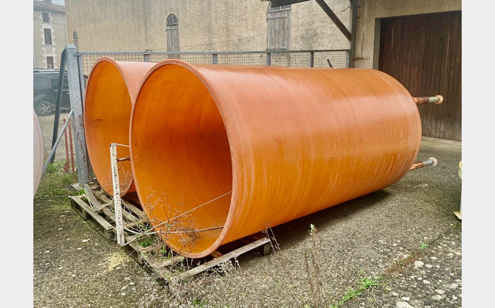  Fibre tank - Floating top 60 HL (6 000 litres) FANTONI
