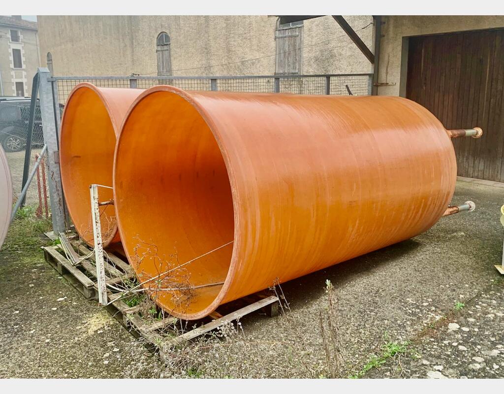 Cuve fibre - Chapeau flottant 60 HL (6 000 litres) FANTONI