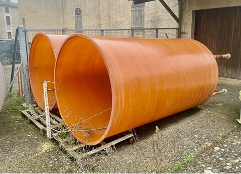 Cuve fibre - Chapeau flottant 60 HL (6 000 litres) FANTONI