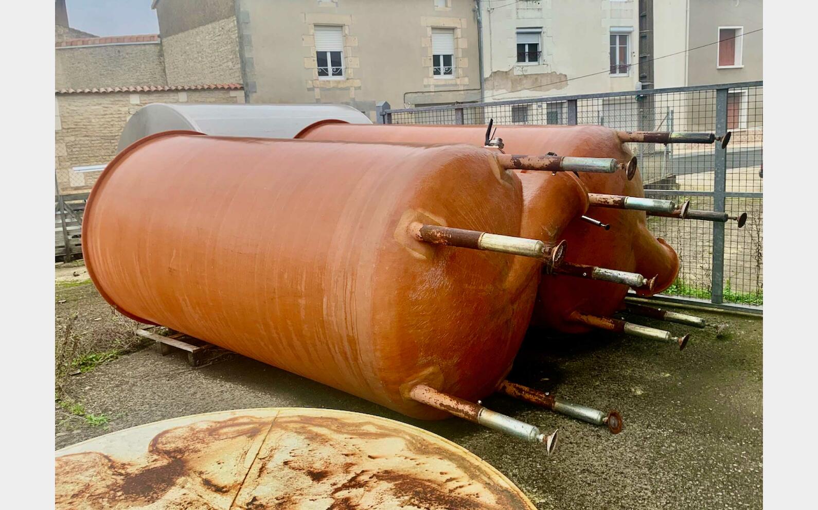 Cuve fibre - Chapeau flottant 60 HL (6 000 litres) FANTONI