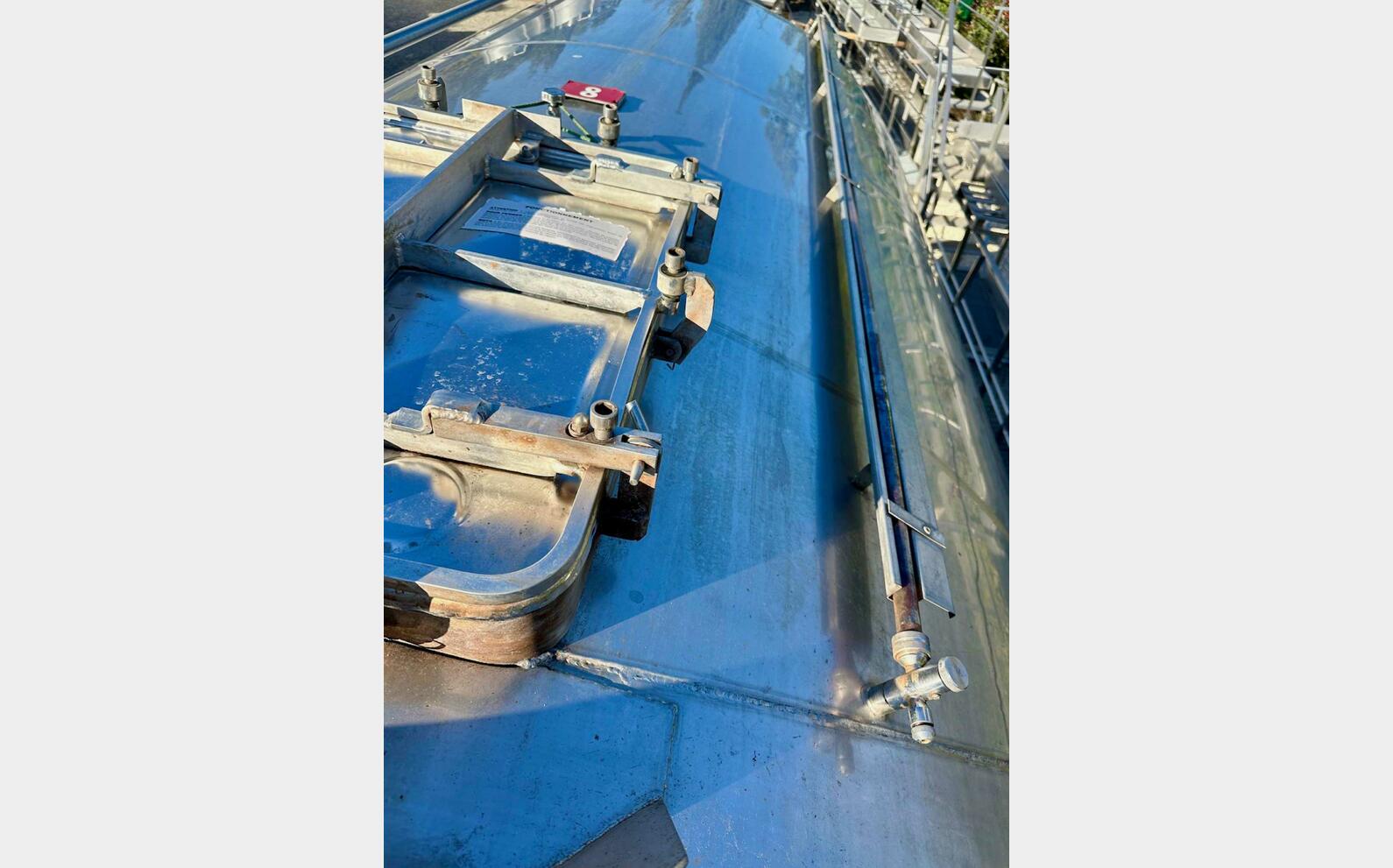 Cuve inox 304 - Ferm&eacute;e 200 HL (20 000 litres) CARTIER