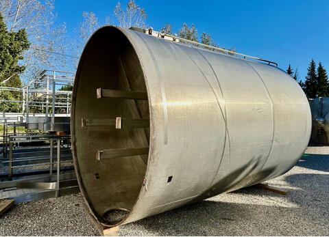 Cuve inox 304 - Ferm&eacute;e 200 HL (20 000 litres) CARTIER