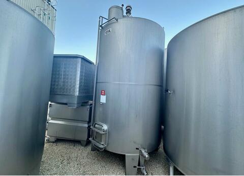 Cuve inox 304 - Ferm&eacute;e - Sur pieds 105 HL (10 500 litres) ARSILAC