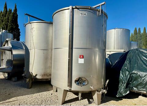 304 ss tank - Floating top 155 HL (15,500 litres) ARSILAC
