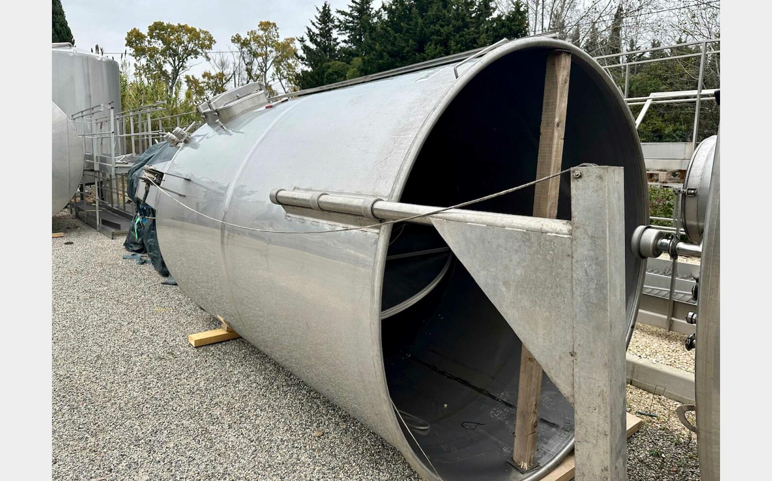 304 ss tank - Floating top 100 HL (10 000 litres) ARSILAC