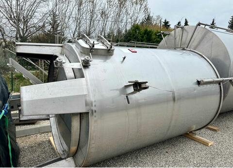 304 ss tank - Floating top 100 HL (10 000 litres) ARSILAC