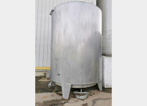 304 ss tank - Cylindrical on legs 150 HL (15,000 litres) LESCAUT