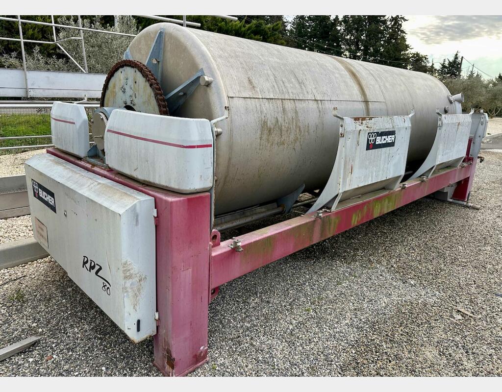 Press - RPZ 80 80 HL (8,000 litres) BUCHER