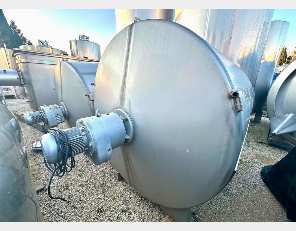 Stainless steel tank - Horizontal