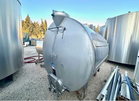 Cuve inox - Horizontale 50 HL (5 000 litres)