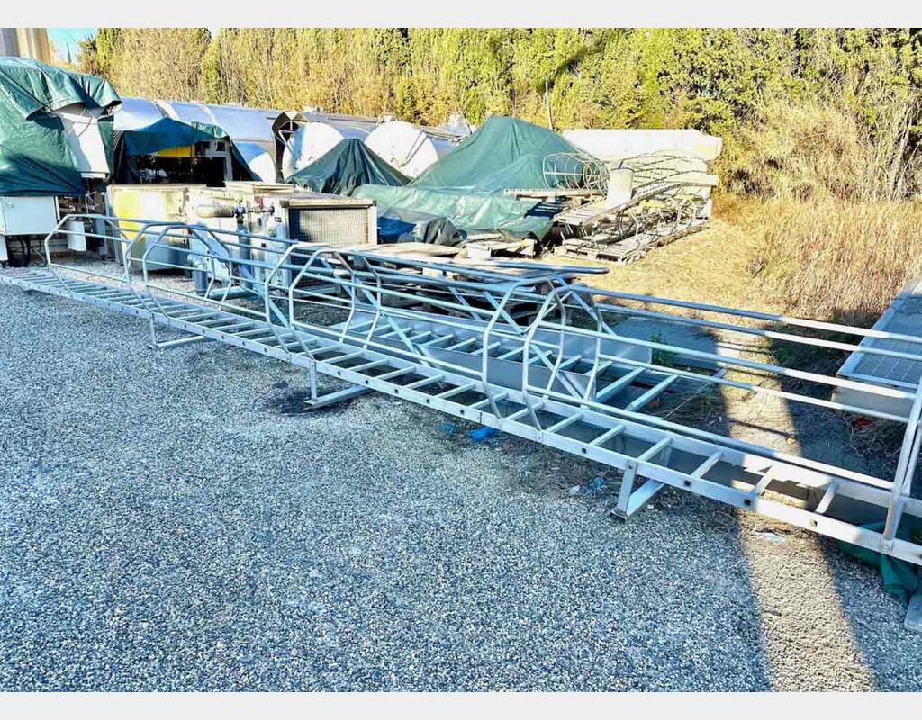 Aluminium ladder 8 500 mm