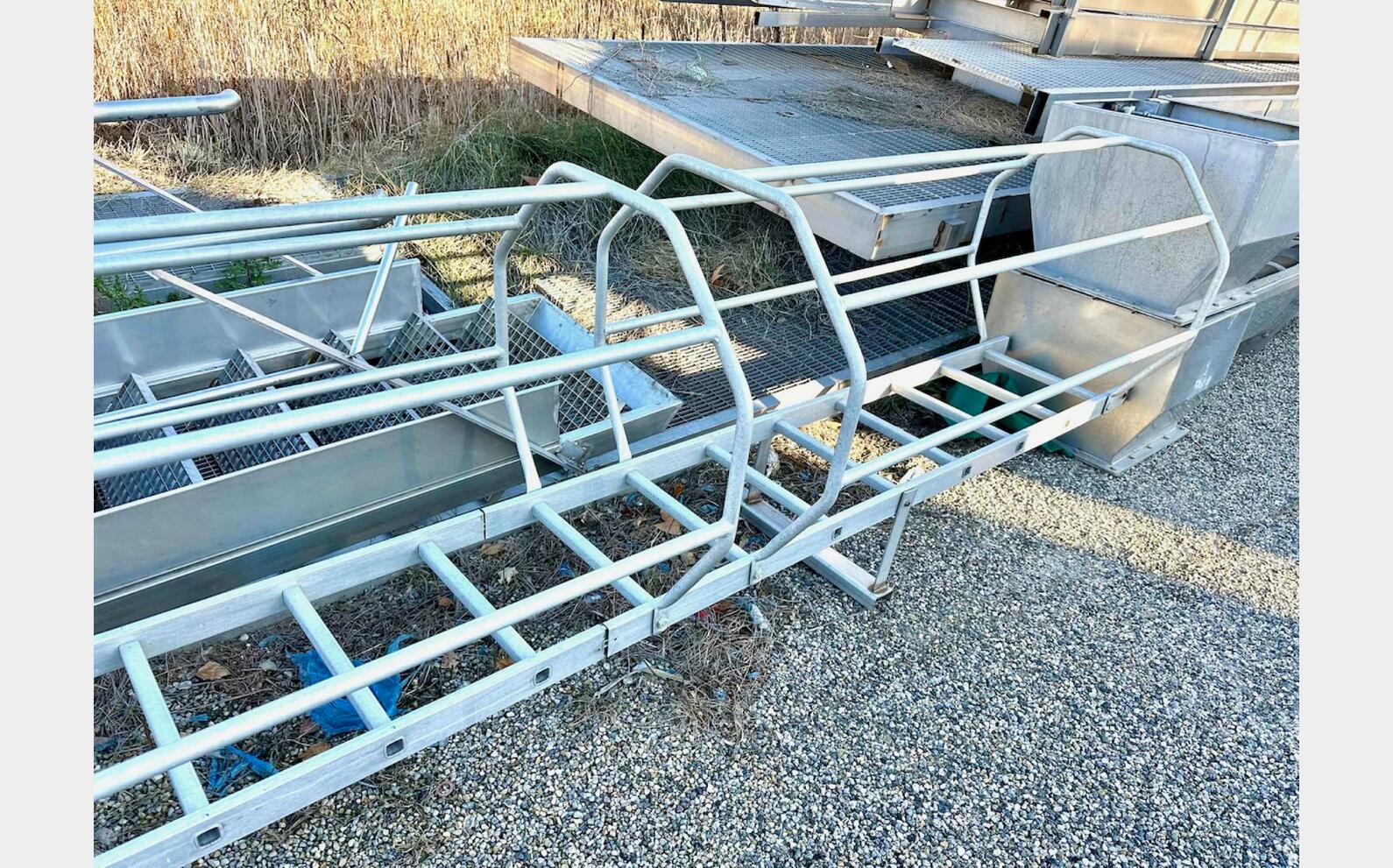 Aluminium ladder 8 500 mm