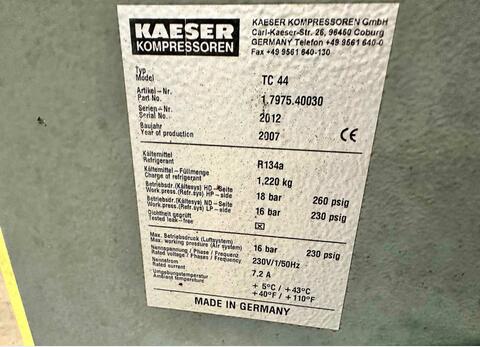 Refrigeration dryer + tank KAESER