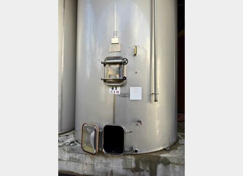 Cuve inox 304 - Fermé - Fond plat