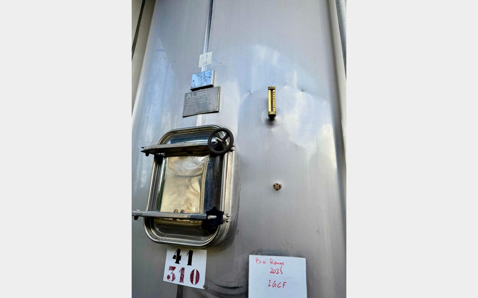 304 ss tank - Closed 300 HL (30,000 litres)