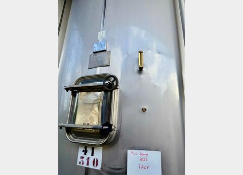 Cuve inox 304 - Fermé - Fond plat